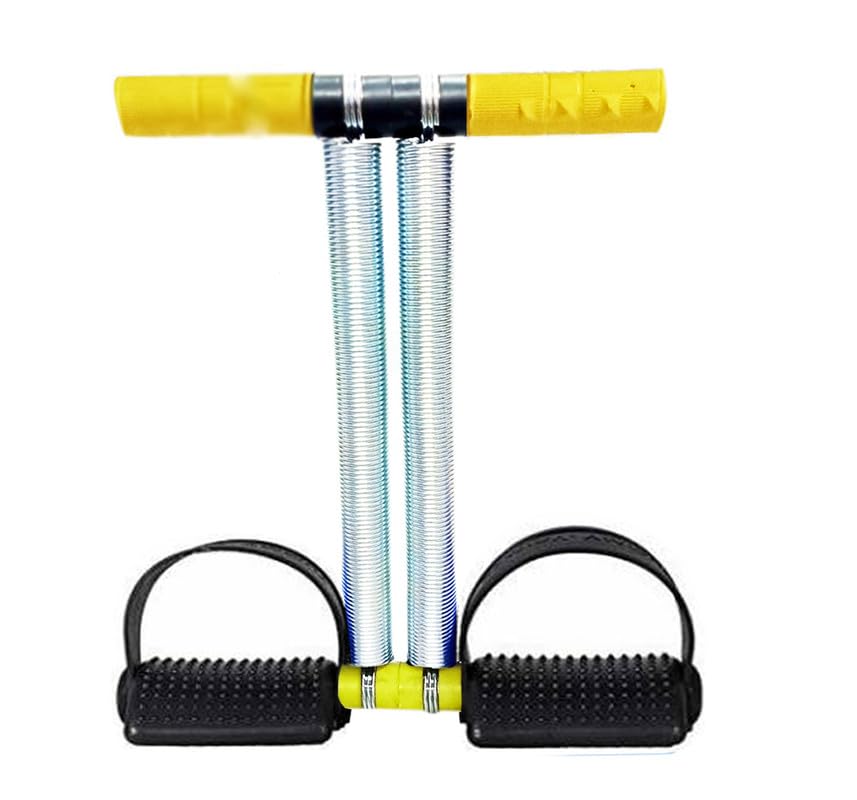 Yellow Tummy Trimmer Ab Exerciser for Men and Women Biceps Body Toner Exercise Equipment for Home gym-image-14