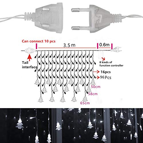 Klighten Catena Luminosa, Strisce LED, 96er Led