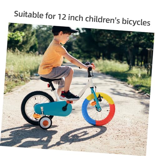 Cycling Bike Tire Eva Replacement for Boys and Girls Flat Solid Wheel Lightweight and Easy to Install for Safe Riding3