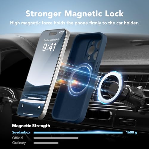 Magnet für iPhone 14 Pro Max Hülle, Kompatibel mit MagSafe, Full Camera Prote - Bild 15 von 127