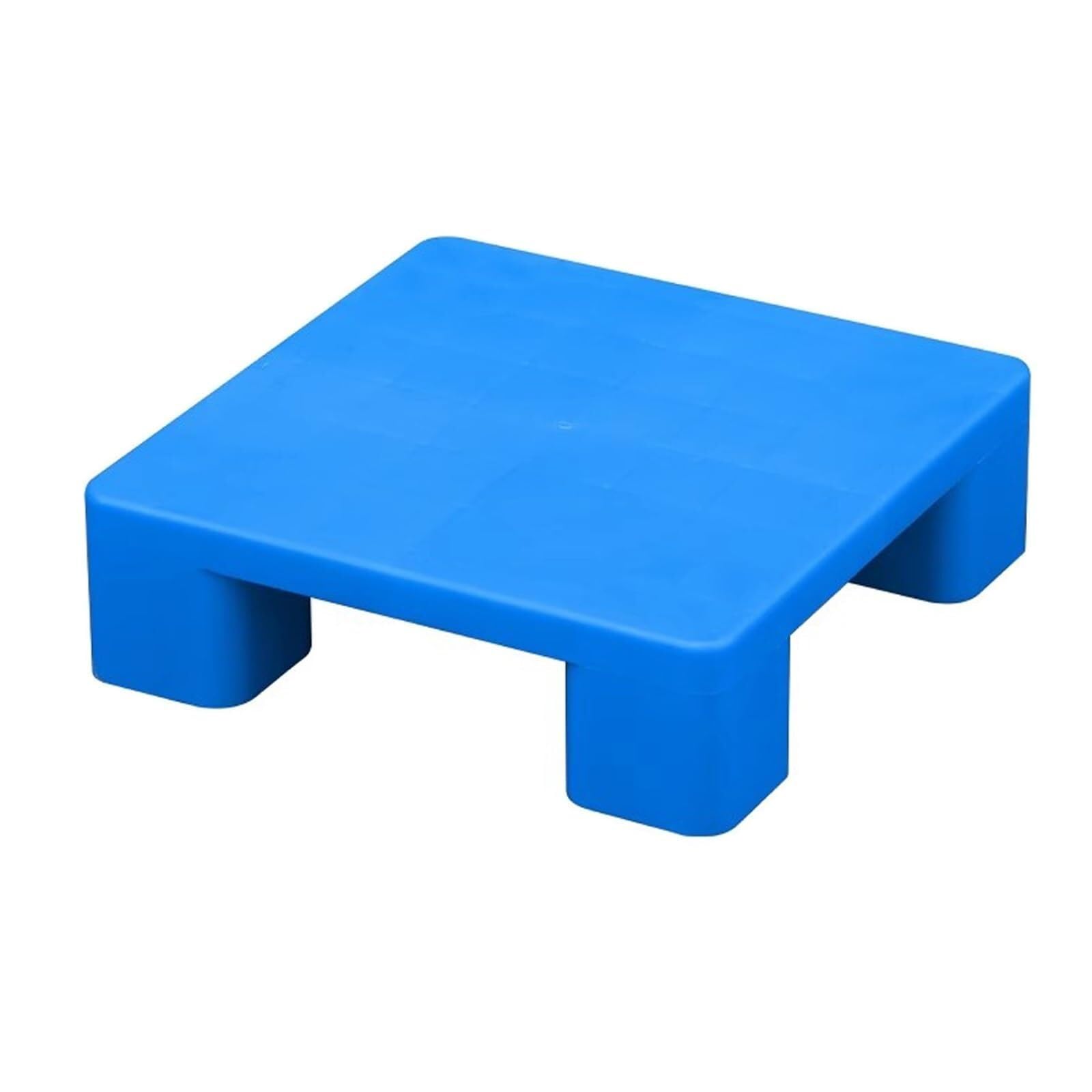 Plastic Pallets For Lightweight Flooring, Garage, Industrial & Basement Use, Durable Interlocking Deck Tiles For Heavy Duty Storage & Organization (40x40cm/16x16in)