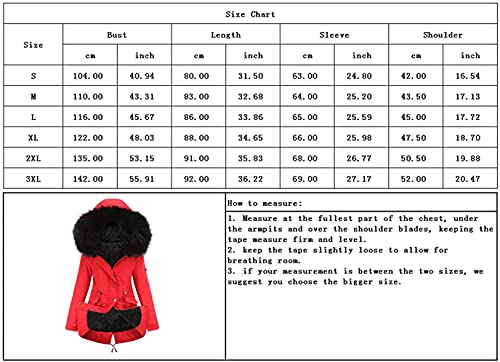 Chouyatou Women's Winter Sherpa Lined Faux Fur Hooded Mid Long Safari Parka Coat (Large, Navy Blue) #TOP1