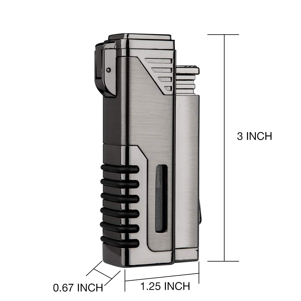 Buy lcfun Torch Lighter,Refillable Gas Fuel Butane Lighter, Butane