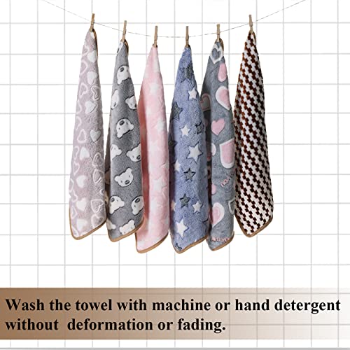 Grddaef Guinea Pig Fleece Blankets 6 Pieces Waterproof & Washable Small Animal Cage Liners Sleep Mat Bedding Pad For Hamster Chinchilla Rabbit Hedgehog thumb #3