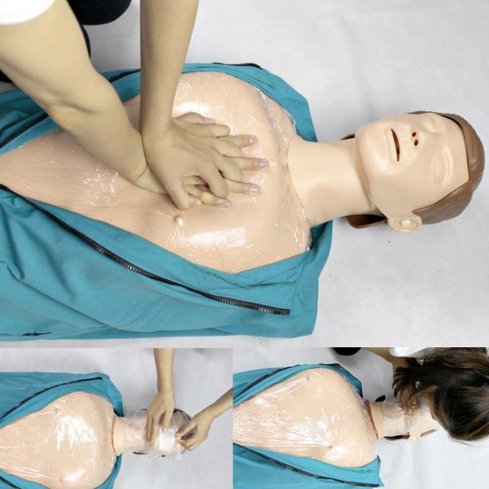 Hochwertiger professioneller Erwachsener Ganzkörper CPR Erste -Hilfe -Training Manikin Cardiopulmonary Rescitation Simulator Dummies mit Feedback Monitor for das Unterrichten von Schulungshilfe