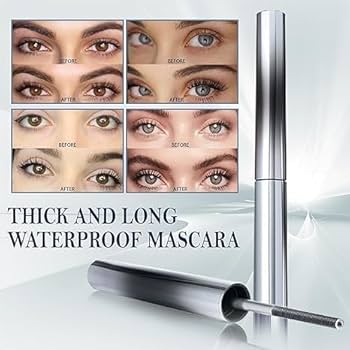 Buy CYNFLEES Mascaras - Natural 3D Curling Eyelash Iron Mascara,  Lengthening And Curling Iron Strong Mascara, Plumps Lashes, No Clumps,  Waterproof and ...