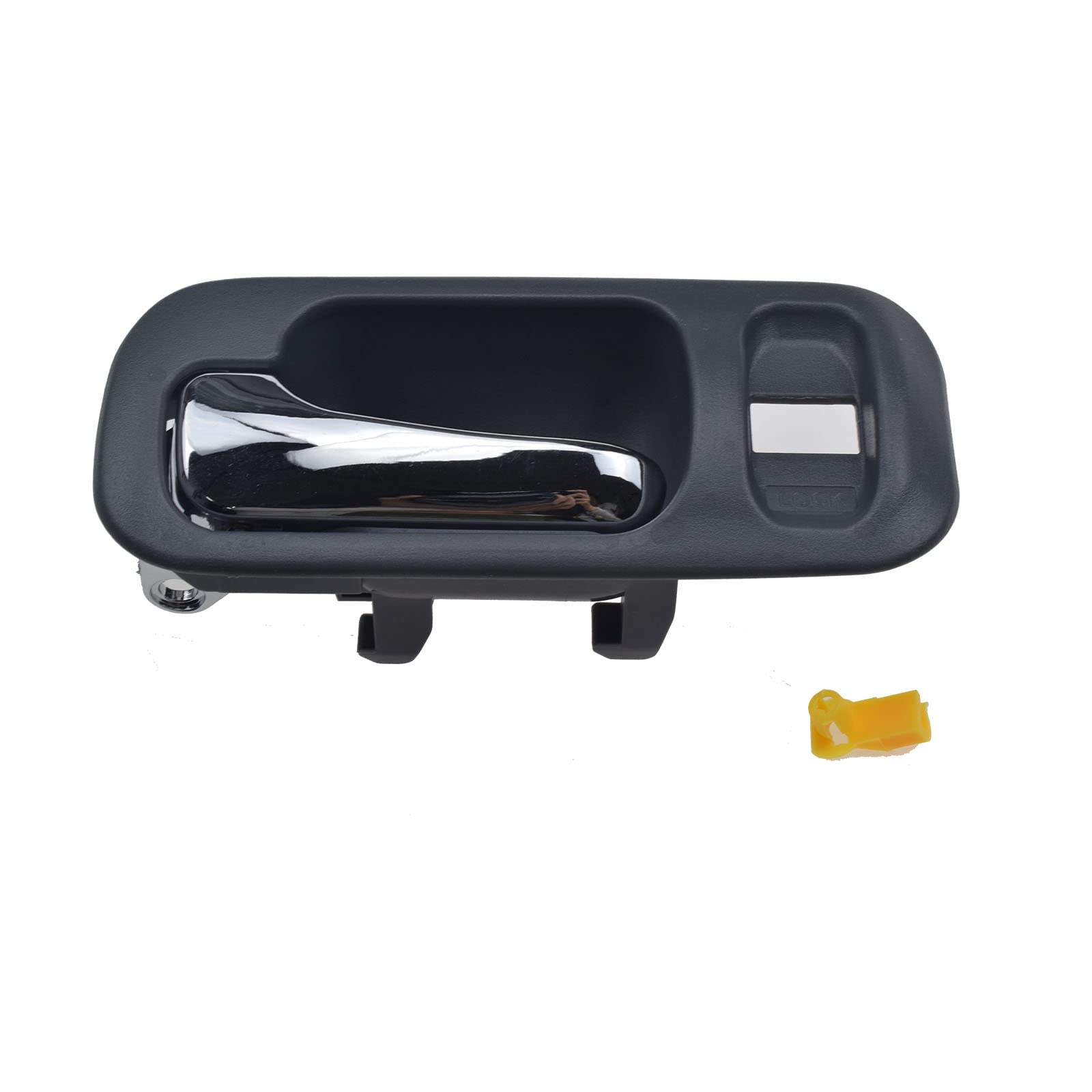 Am-motors2020 Set Of 4 Black & Silver Door Handles For Honda Accord 94-97 (Front/Rear, LH/RH) - View #2