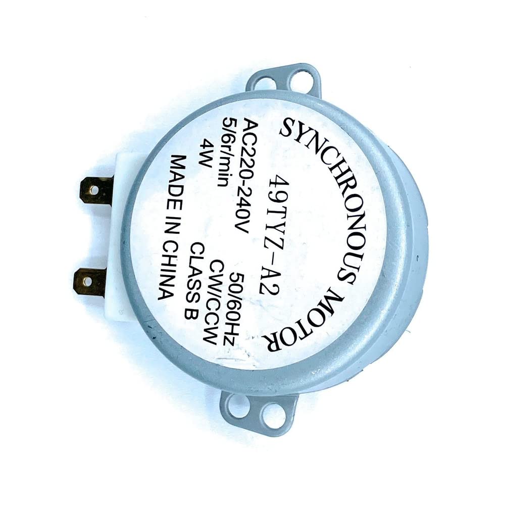 Moteur AC synchrone RoHS (49TYJ) pour plateau tournant de four à micro Moteur AC synchrone RoHS (49TYJ) pour plateau tournant de four à micro