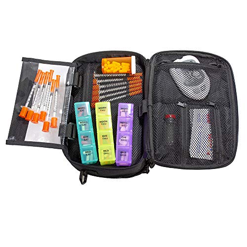 Buy ChillMED Elite Diabetic Bag Organizer Supply Kit Insulin and