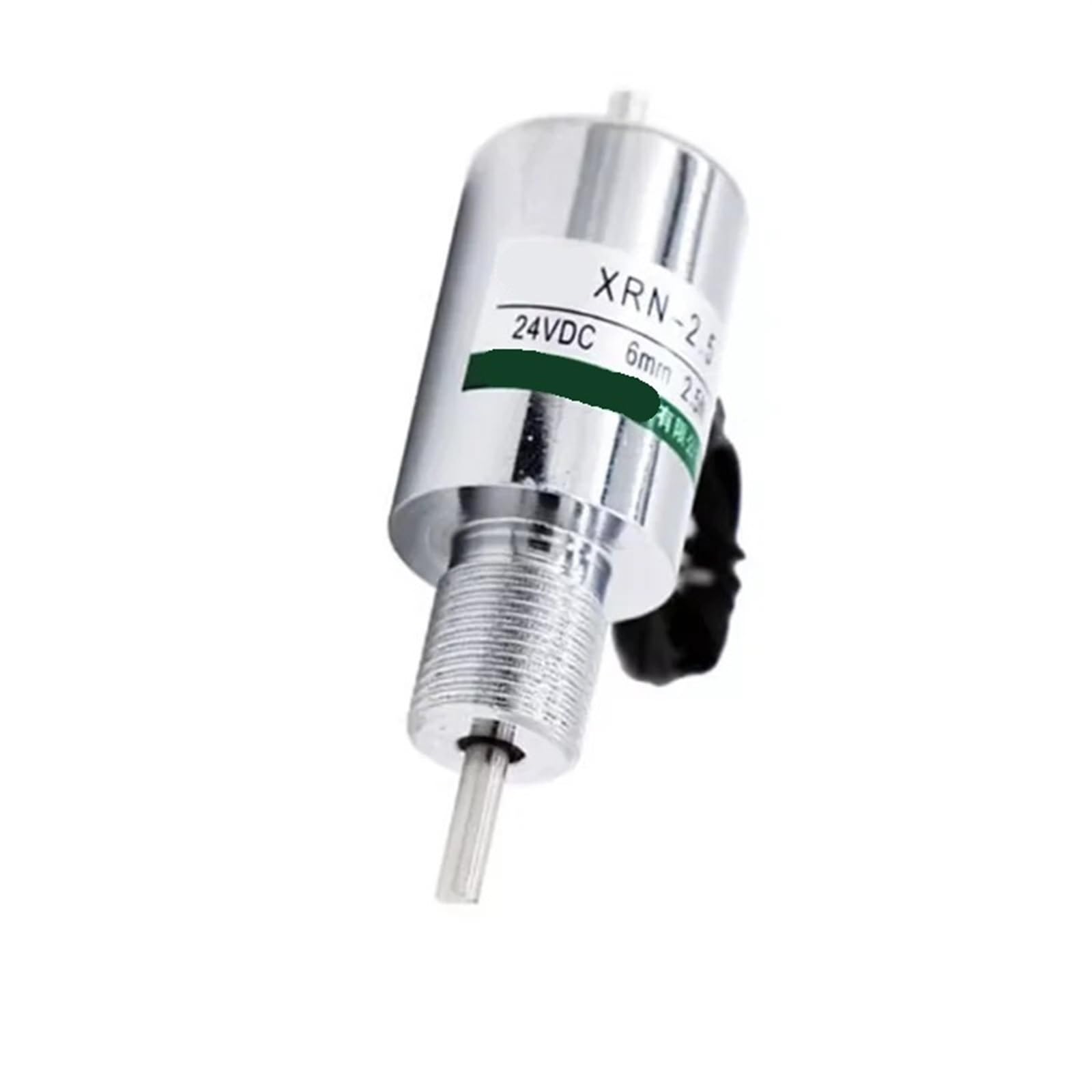 Rurowy elektromagnes DC elektromagnes cewka wypychana rura typu sworzeń DC 12V 24V XRN-2,5 Skok 6 mm 14 W ssanie 250 g siła trzymająca 350g 1 szt. (12 V)