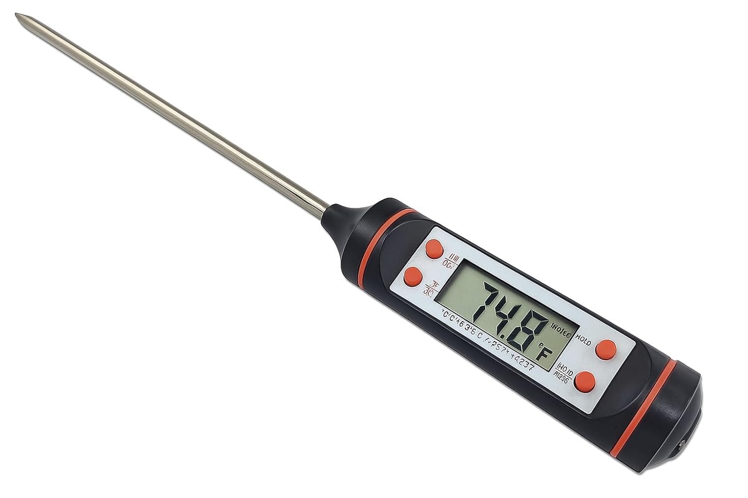 53 Arts Digital LCD Cooking Food Meat Probe Thermometer | Instant Read Kitchen BBQ Temperature Test Pen for Grill, Oven, Candy, Milk, Oil, Liquid & Industrial Lab Use-image-5