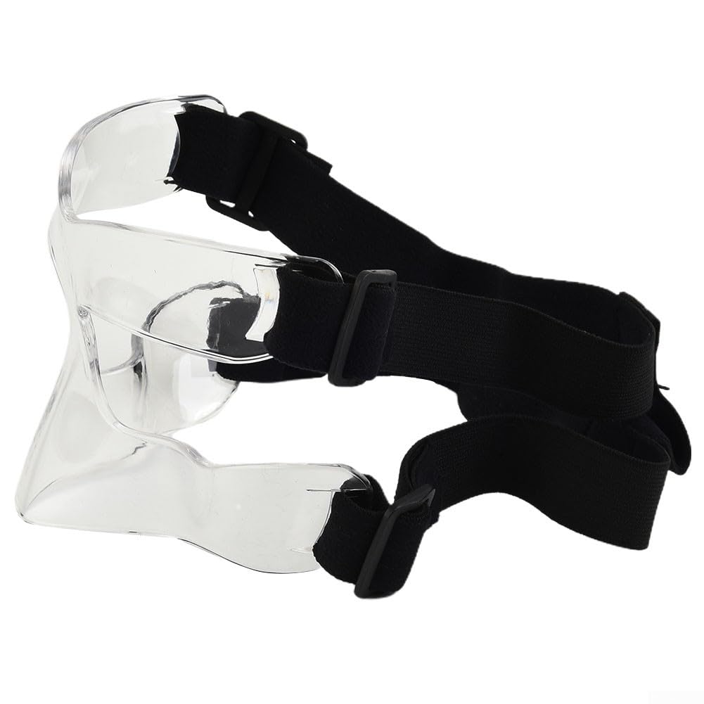 RANRAO Masque de basket-ball, protection de nez réglable pour masque de sport, équipement de sport anti-collision