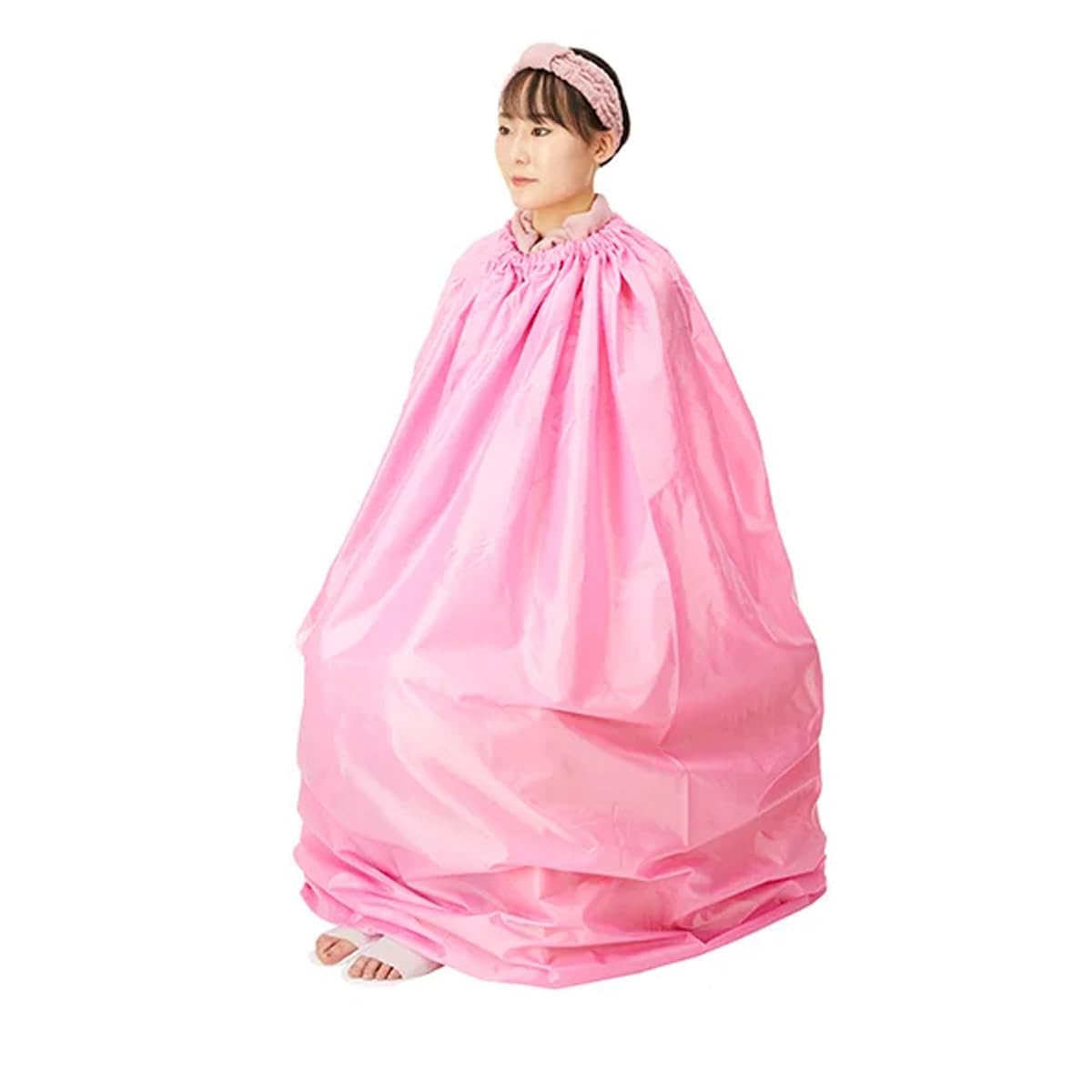 Amazon.co.jp: [セブンエステ] よもぎ蒸し 座浴用 マント (袖穴無し 