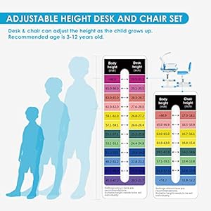 Artisthandkidsstudydeskandchairsetheightadjustablechildrenschoolgirltablelargewritingboarddeskwithledlamppulloutdrawerpencilcasebookstandblue126x19  Urban Country Home Decor Artist hand kids study desk and chair set height adjustable children school girl table large writing board desk with led lamp pull out drawer pencil case bookstand blue 1 26 x 19  urban country home decor