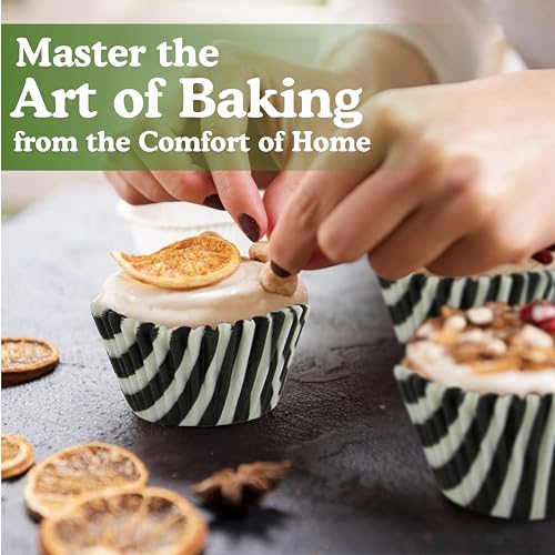 Cápsulas de repostería Regency Wraps a rayas, tamaño estándar, 40 unidades 7