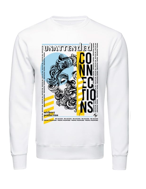 decor production Printed Sweatshrits for Winter, Casual Stylish Warm Wear for Men and Women (White Color, Cotton Blend Fabric, Unisex Sweatshirt)_AA86-picture-44