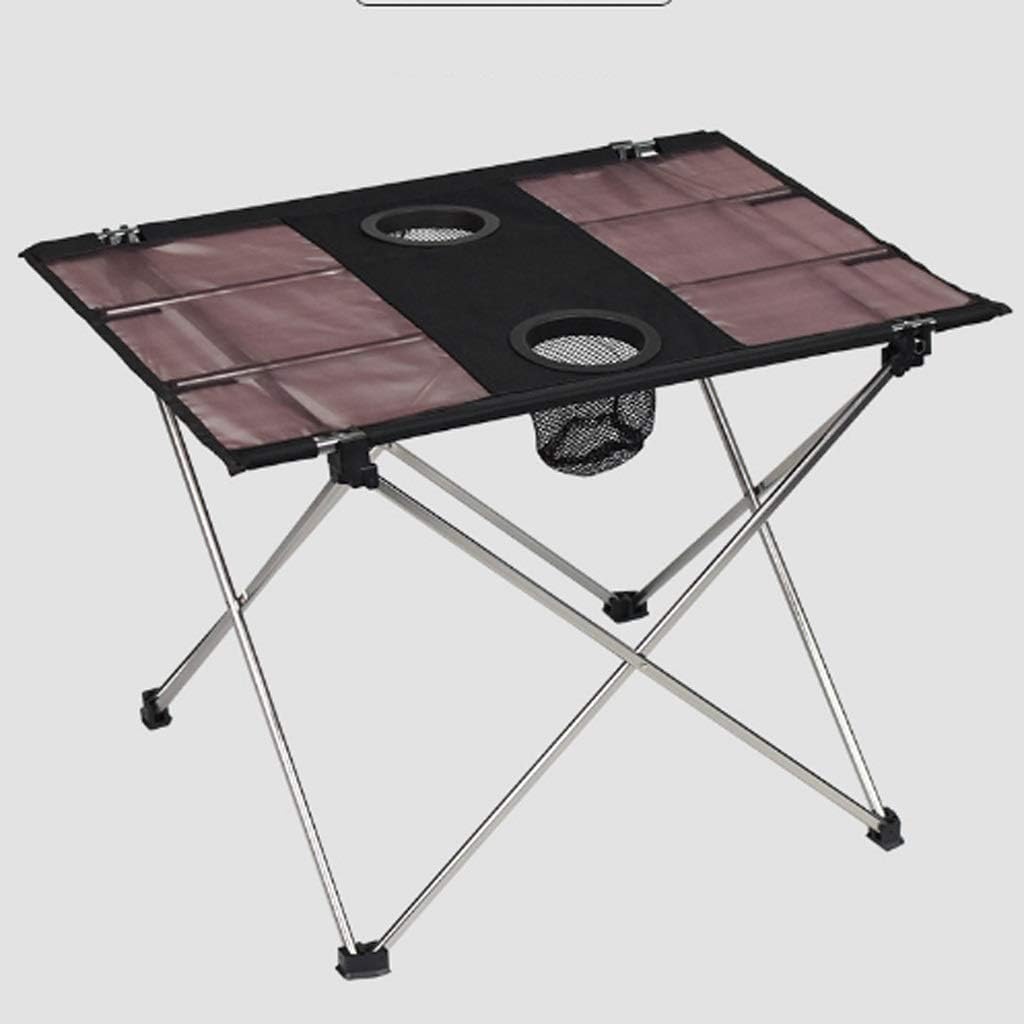 Aluminum Outdoor Folding Table Portable Barbecue Tables Simple Camping Table Outdoor Picnic Table Car Travel Light Table