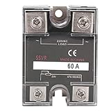Walfront Solid State Voltage Regulator Single Phase SSVR 470-560KΩ Load 220VAC Electrical Supplies(60A)