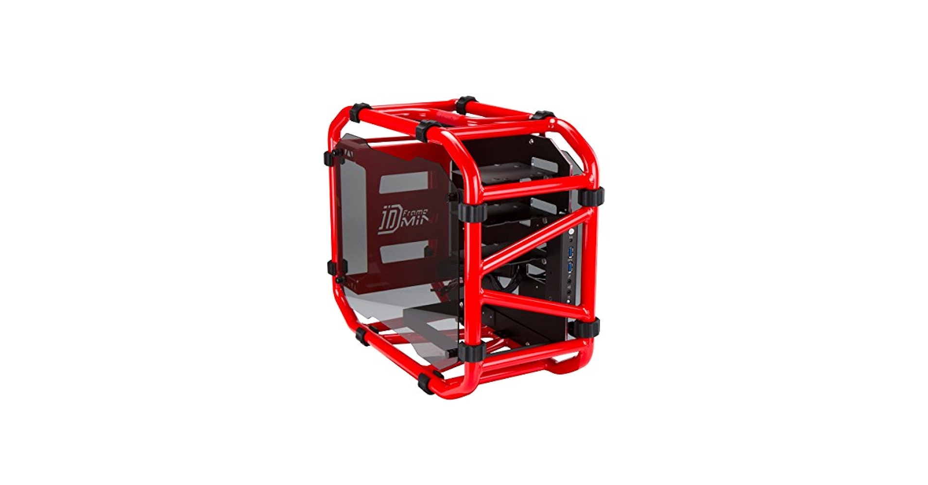 In Win INWIN D-Frame Mini Red PC case : Amazon.nl