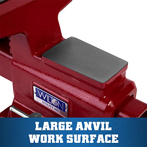 Image of Wilton Utility HD Bench Vise, 6-1 /2 inch Jaw Width, 6-1 /4 inch Jaw Opening, 4-1 /4 inch Throat (Model 656UHD)