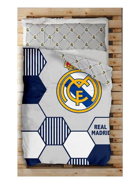 Asditex Funda nórdica 2 Piezas Madrid Cama 90 (150 cm. x 220 cm. Largo y Funda cojin de 45 cm. x 110 cm.)