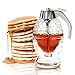 Price comparison product image ORANGEHOME Honey Dispenser with Storage Stand, 200ML Syrup Dispenser Jar Container Plastic Acrylic Storage Pot- Shatter Proof & BPA Free,No Drip, Moderate Flow