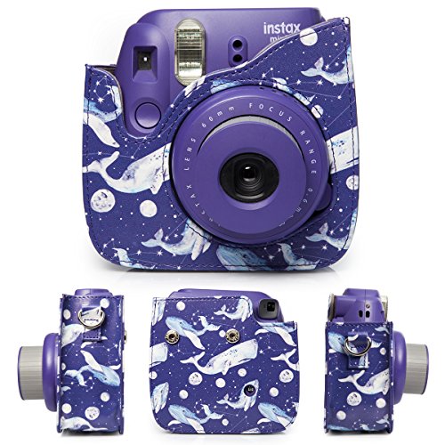 Image of CAIUL Camera Accessories Bundle Compatible with Fujifilm Instax Mini 8 8+ 9, Whales