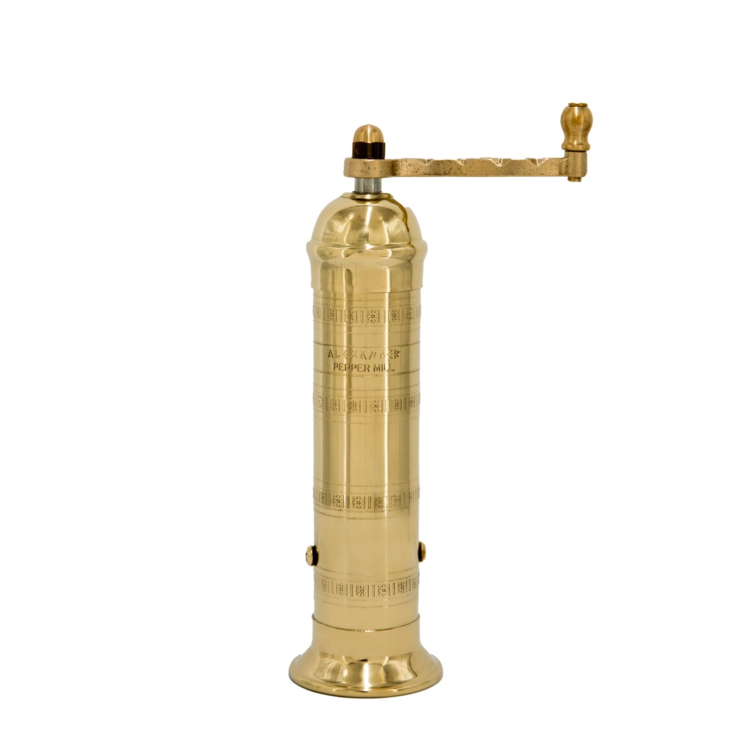 Alexander Home Brass Pepper Mill