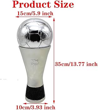 Amazon.co.jp: シルバーサッカー最優秀選手トロフィーサッカー