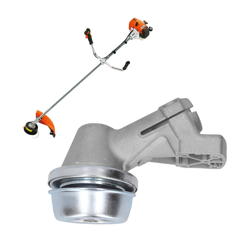 Trade-Shop - Cabezal de engranaje angular, M12 x 1,5 mm, eje cuadrado, compatible con desbrozadora Stihl, 28 mm de diámetro de tubo