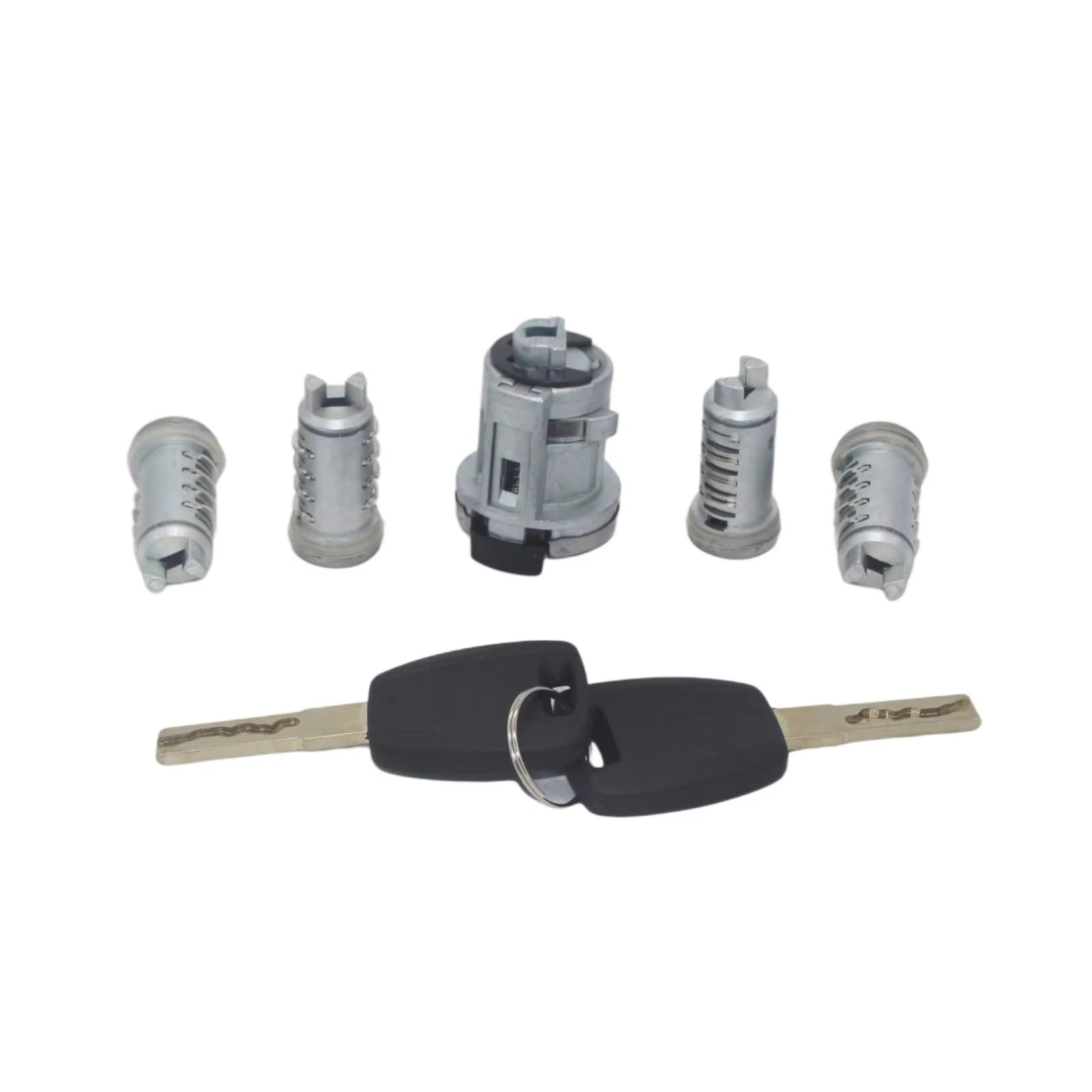 Cilindro Llave Encendido Compatible con Fiat para Doblo para Cargo para Punto interruptor de encendido puerta cerradura de maletero cilindro cilindro cuchilla llaves SIP22 AL162