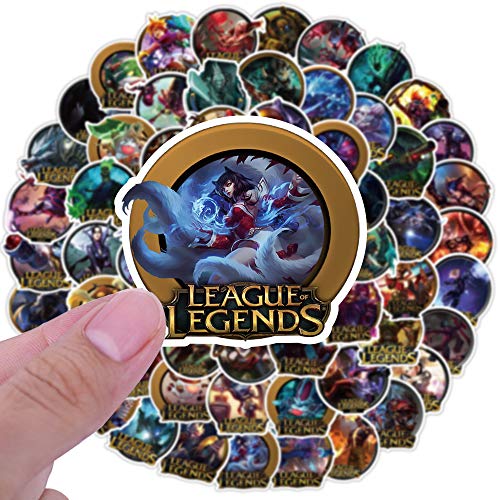 100pcs LeagueOf (Legends) Laptop Vinyl Stickers car Sticker for Snowboard Motorcycle Bicycle Phone Computer DIY Keyboard Car Window Bumper Wall Luggage Decal Graffiti Patches