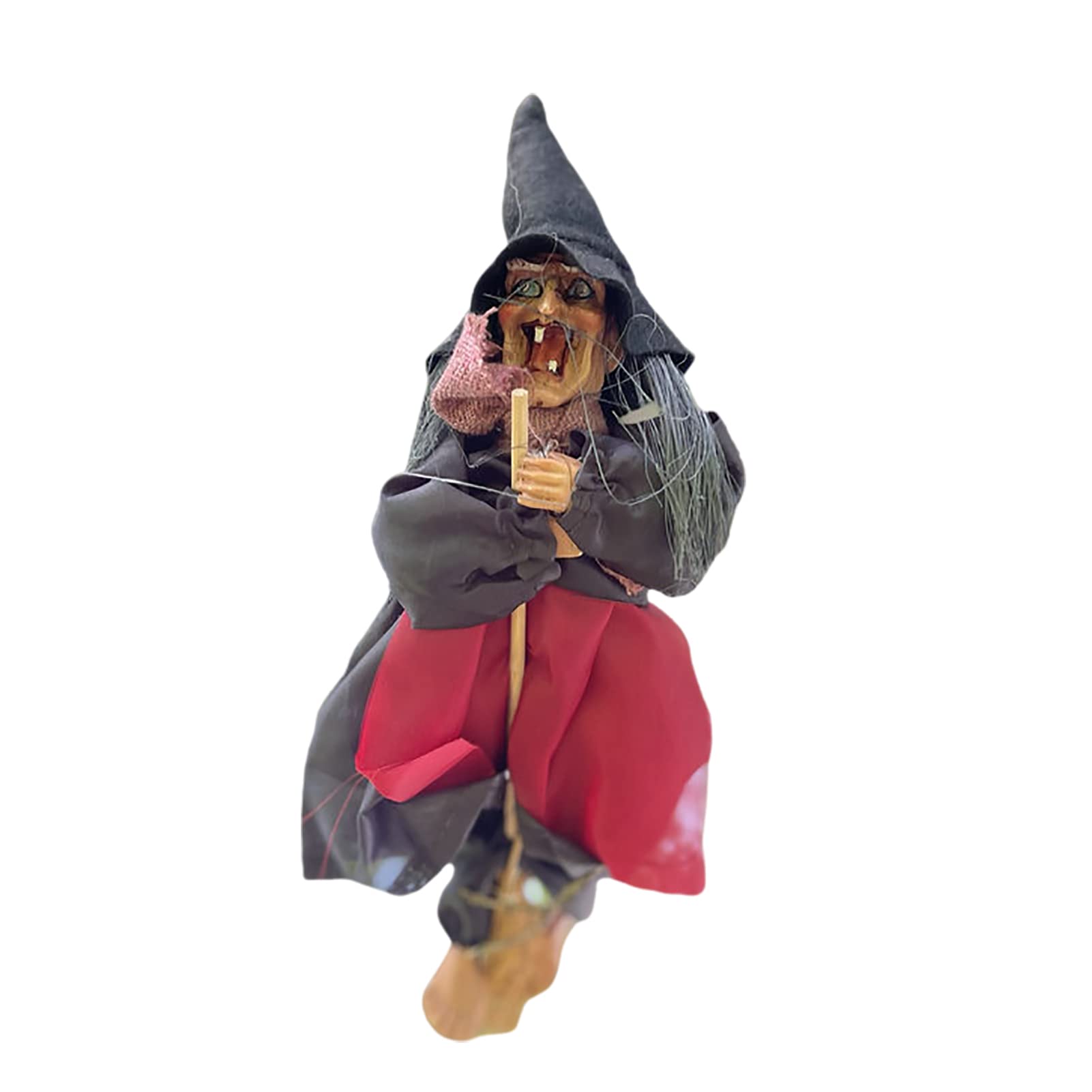 Sorcière d'Halloween sonore et animée pour décoration extérieure de pelouse x5