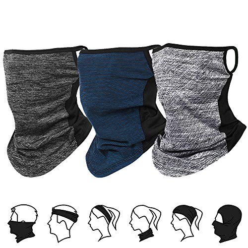 Multifunktionstuch Herren Weich Super Elastisch Biker Motorrad Mundschutz Halstuch Schlauchtuch atmungsaktiv Maske für Damen Herren