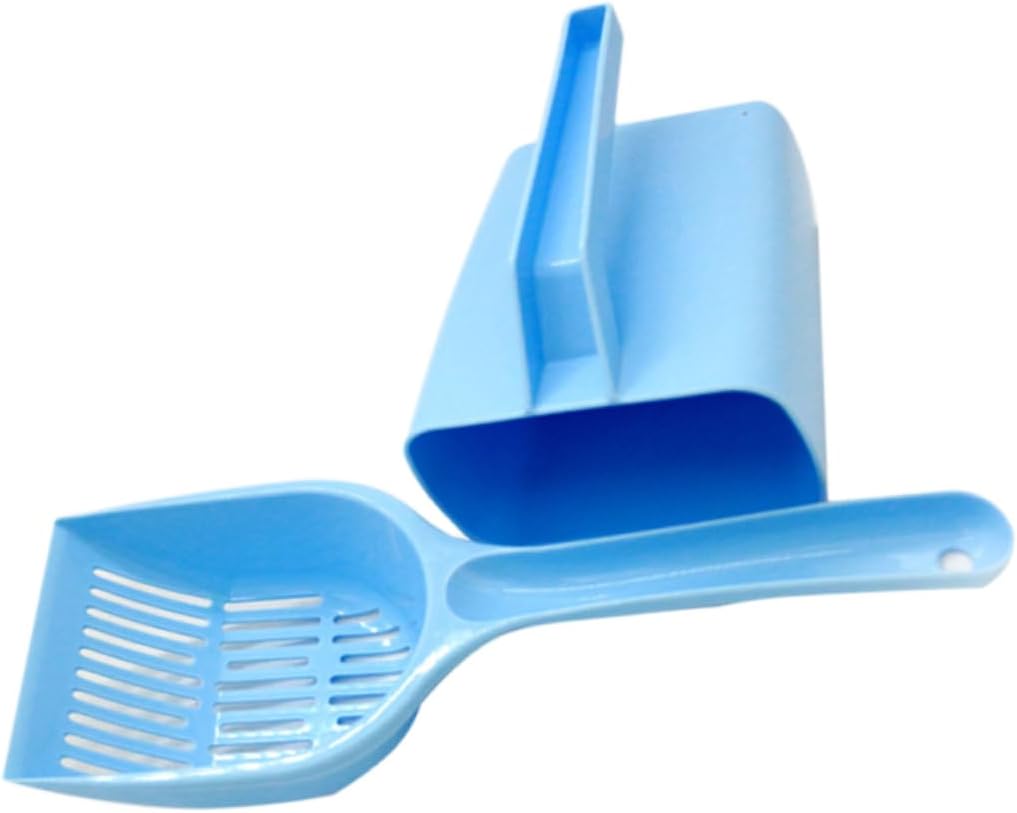 Cat Litter Scoop Shovel Cleaning Accessories Durable Plastic Easy to Litter Box Tool Color
