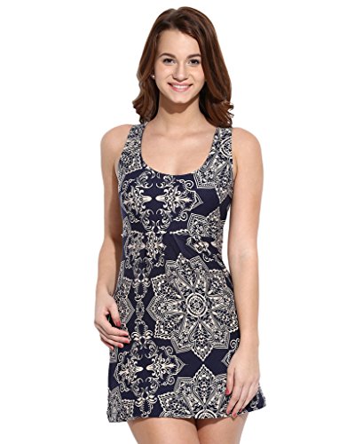 Image of Campus Sutra Pi?a Colada Casual Women A Line Maxi Dress