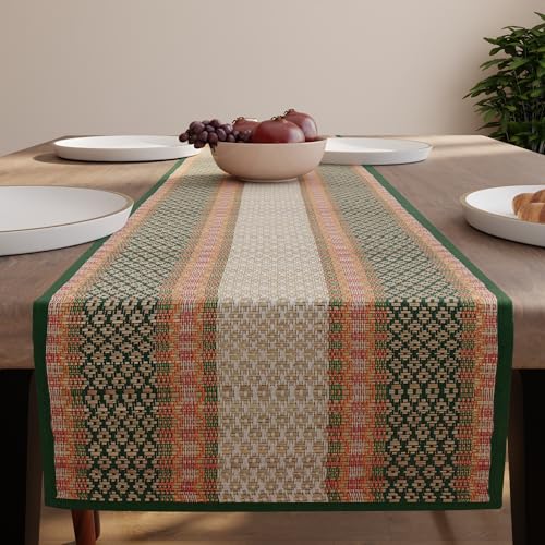 Image of Encasa XO Dining Table Runner 4 Seater, Handcrafted Madurkathi River Grass