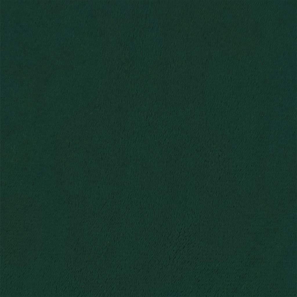Poggiapiedi in velluto verde scuro, 70 x 55 x 41 cm, robusto sgabello imbottito per soggiorno e spogliatoio, multifunzionale, facile da pulire e stabile