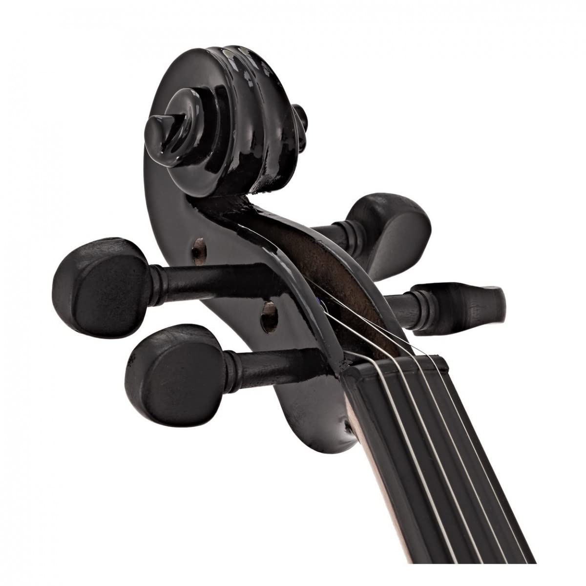 Gear4music Violín 4/4 Full Size Negro para principiantes Edades 11+
