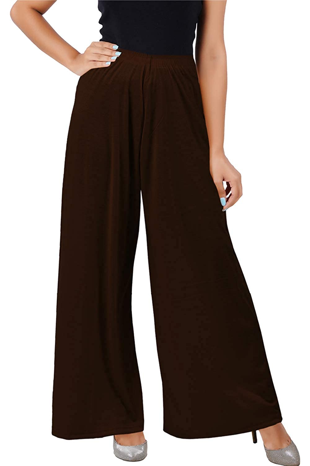 srisaras Women's Woollen Winter Palazzo-picture-23