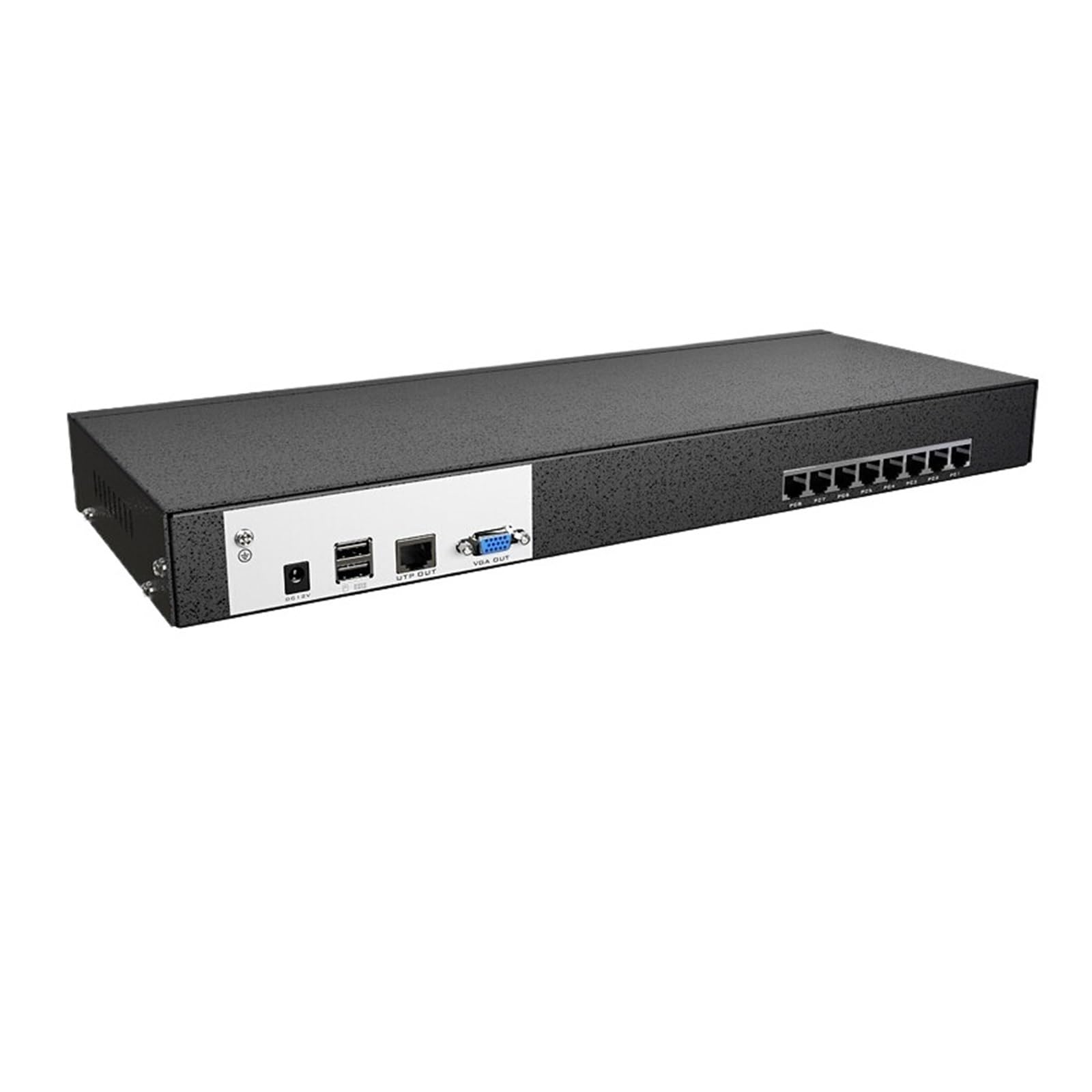 MT-9108MS interface réseau vga 8 voies commutateur KVM numérique haute densité hôte extension de câble réseau 100(MT-9108MS)
