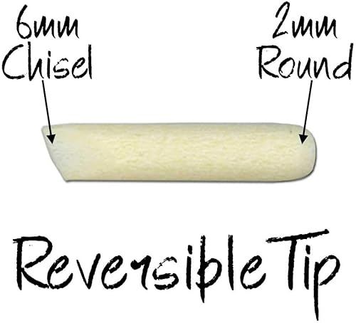 Miniatura 5 de Cohas Marcador de tiza líquida de borrado húmedo para pizarras, incluye punta ancha grande y ancha de 0.591 in, 1 marcador Forget Me Not