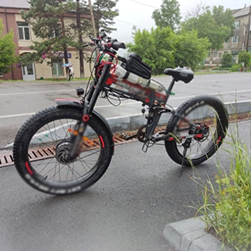 Hsqma Mtb Fork 26 27.5 29'' Mountain Bike Suspension Fork Downhill 130Mm Travel Rebound Adjust Double Crown Air Fork 1-1/8 Straight Disc Brake Qr Manual Locking,For Dh/Xc/Am #TOP6