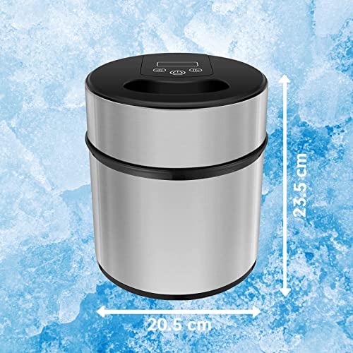Eismaschine 2L, Speiseeisbereiter, Eiscremebereiter, Speiseeismaschine, inkl. Rezeptheft und Löffel, Ohne Kompressor… – Bild 6