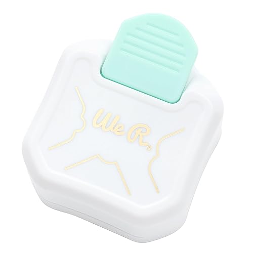 Miniatura 9 de We R Memory Keepers Perforadora de esquina diagonal de 3 vías, blanco, perforadores de papel para manualidades, páginas de álbumes de recortes,