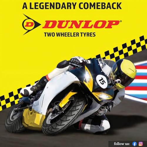 Image of DUNLOP TYRES 80 /100-18 XD5 TUBELESS TYRE