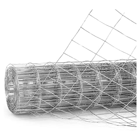 Fencer Wire 14 Gauge Galvanized Welded Wire Mesh Size 2 inch by 4 inch Cover