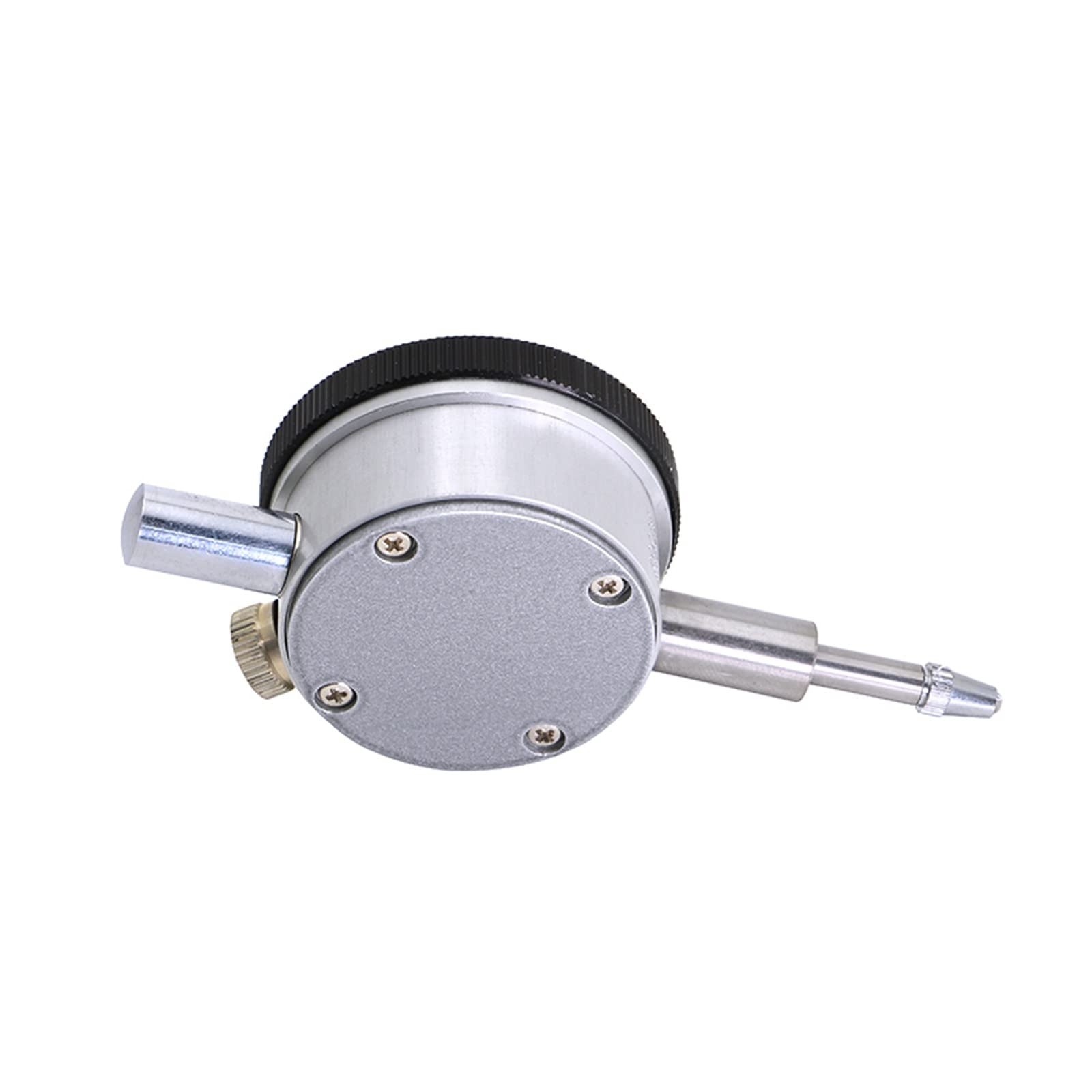 Comparatore Centesimale, Indicatore a quadrante MINI 0-10 mm Metro Precisione 0,01 mm Indicatore a quadrante con risoluzione Strumento di misurazione per Falegnameria, Officine, Macchine Cnc