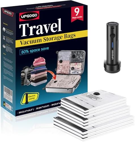 Journey Vacuum Luggage for Baggage with Transportable Electrical Pump,Vacuum Seal… Journey Vacuum Luggage for Baggage with Transportable Electrical Pump,Vacuum Seal…