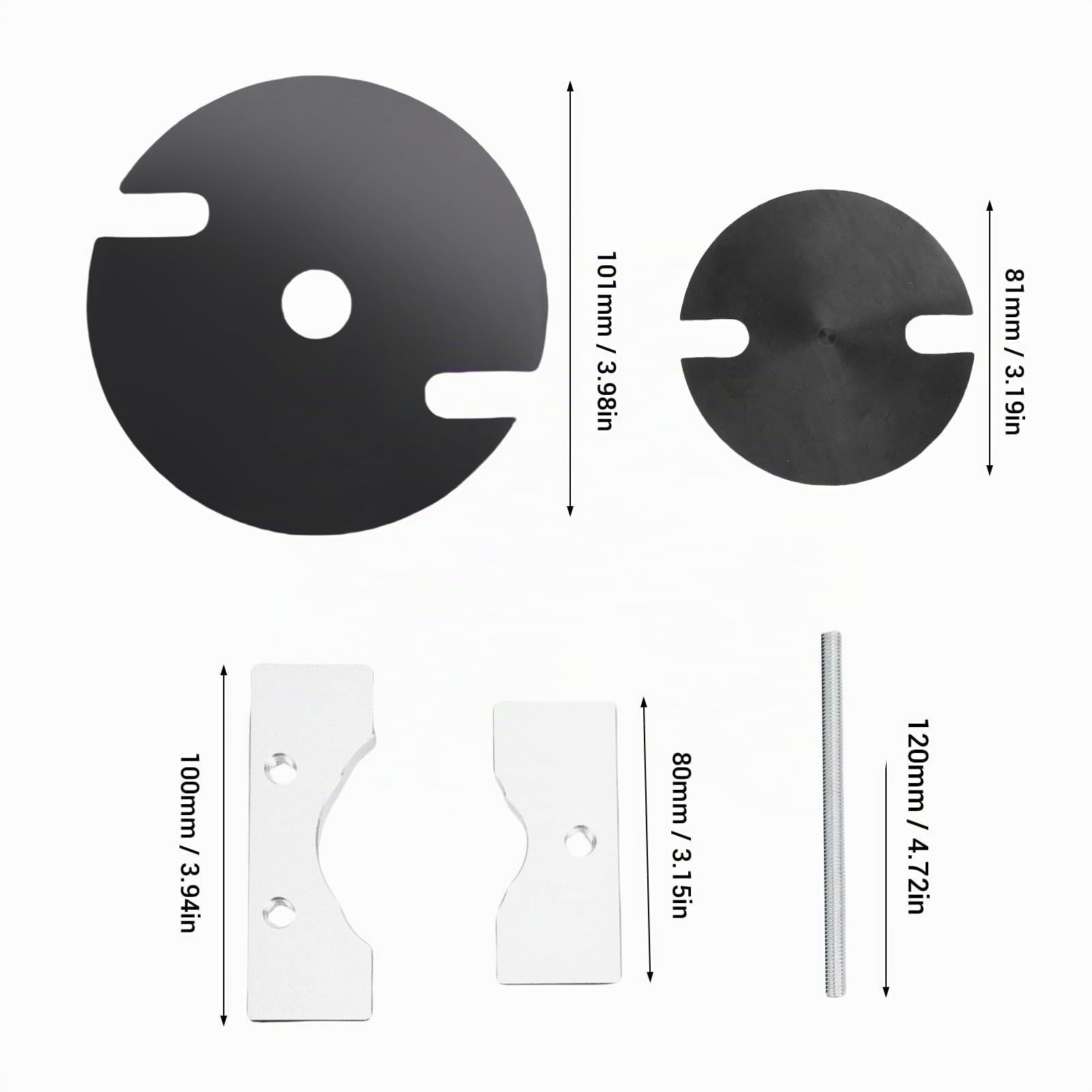 aqxreight Kit de Réparation de Bosses D'échappement 2 Temps, Outil de Débosselage de Tuyau D'échappement, Outil de Débosselage de Moto pour Te TC 125 250 300, Convient à la Plupart des